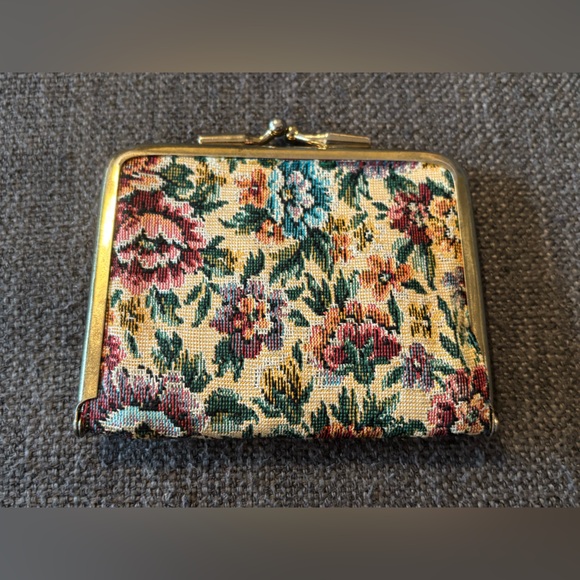 Other - Vintage Floral Needle & Pin Holder Case • Cottagecore Classic Sewing Collectible